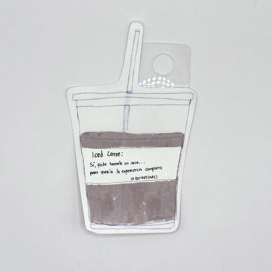 Sticker latte