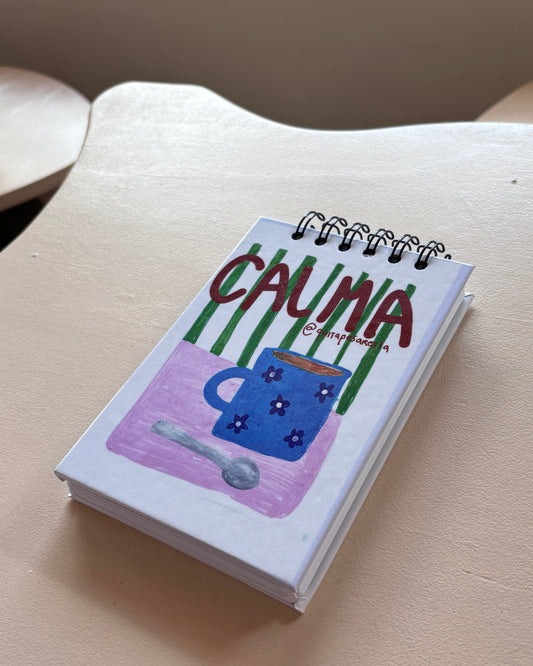 Libreta calma pasta dura