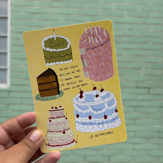 Postal pasteles