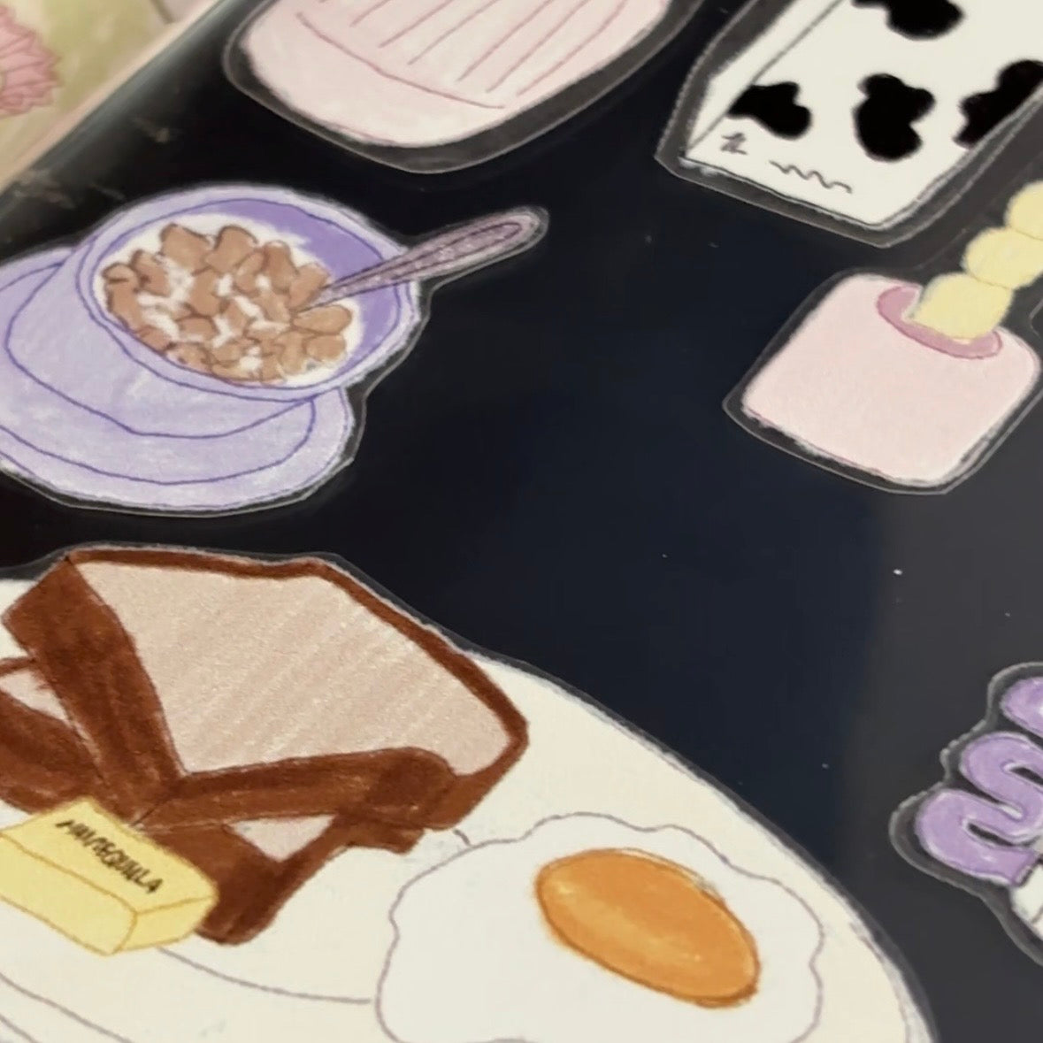 Plantilla de stickers animales cool ￼