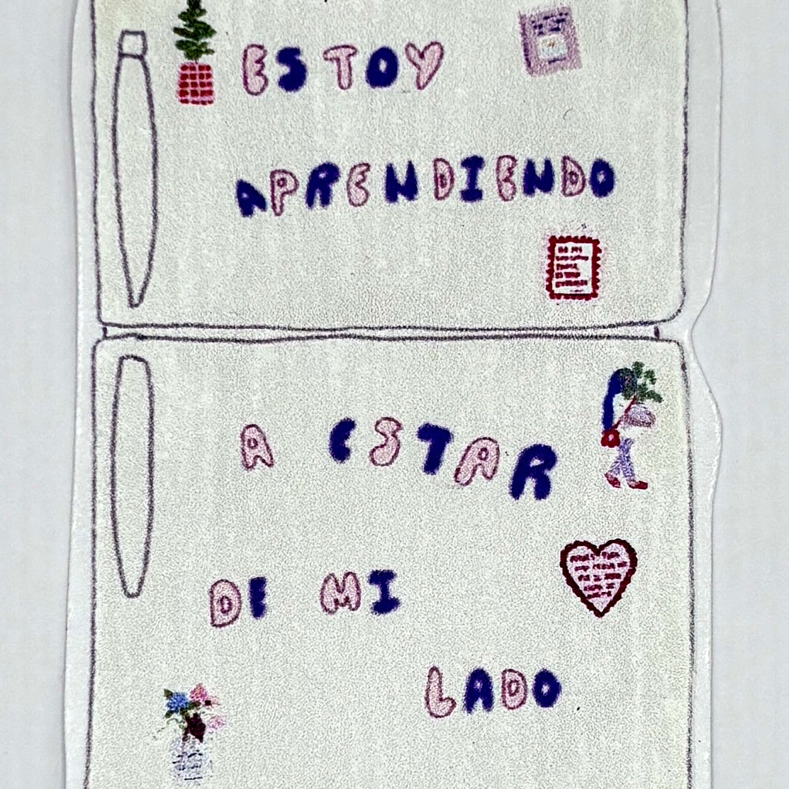 Sticker refri aprendiendo