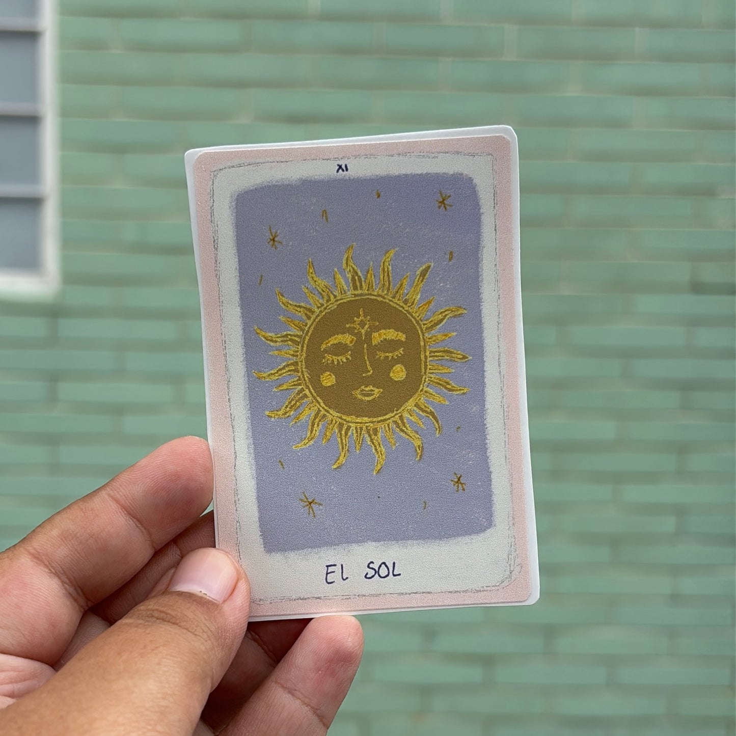 Sticker tarot sol