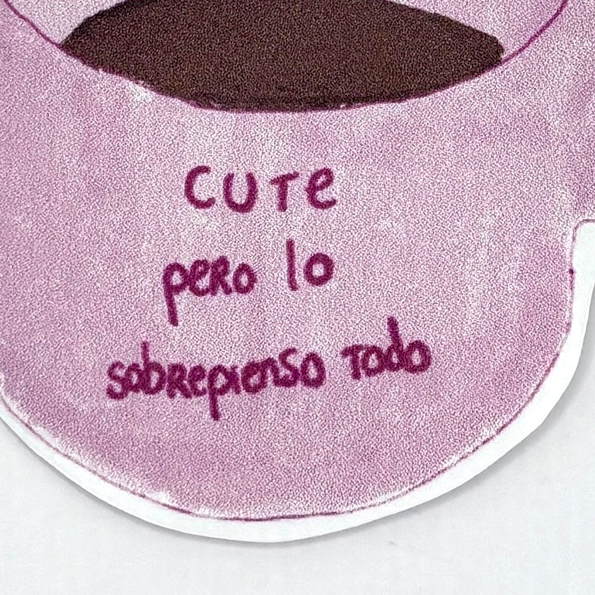 Sticker taza cute