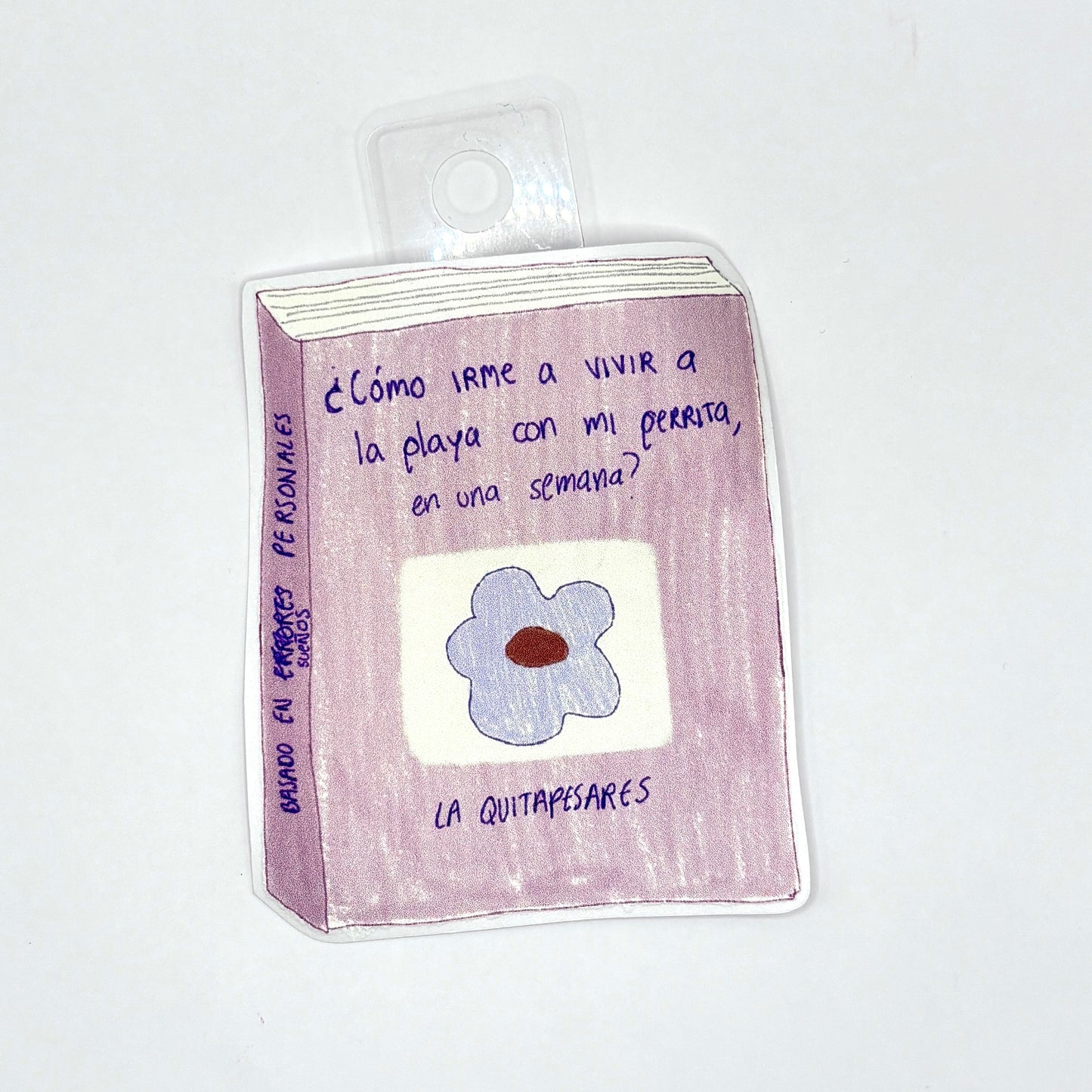 Sticker libro playa